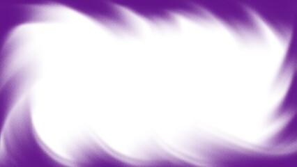 Abstract Purple Swirl Background with Soft Gradient to Bright White Center with copy space.