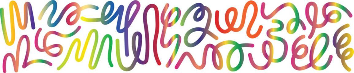 Obraz premium Abstract geometric composition with bold color accents and typographic elements