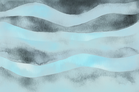 PNG Watercolor background watercolor waves blue