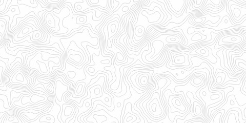 Minimal vector topo paper lines Topographic contour lines grid map seamless pattern. Geographic mountain relief. Abstract lines background. Contour maps. illustration, Topo contour map design.	
