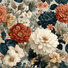 seamless floral background