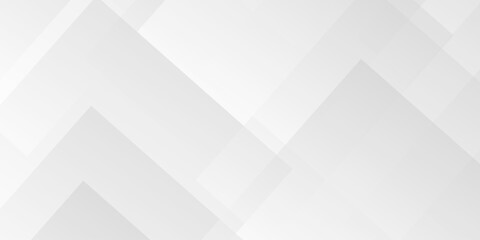 Abstract vector gray and white tech technology transparent square rectangle shape. seamless geometry paper triangle background. Space design concept. Decorative web layout design.	