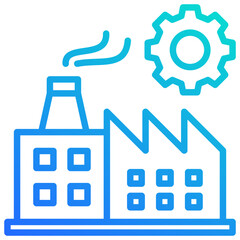 Obraz premium Manufacturing Icon
