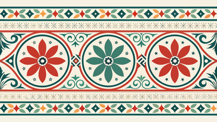 Intricate Syrian Stone Carving Pattern Vector Design
