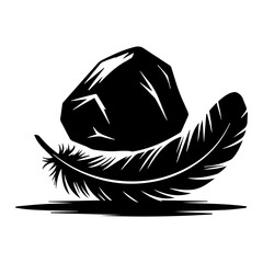 Rock and Feather Balance