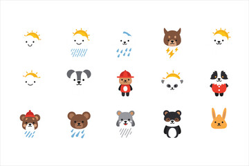 Generic vector file indicator, editable design element graphic