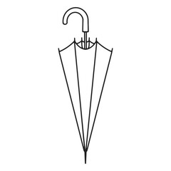 Simple closed umbrella stroke