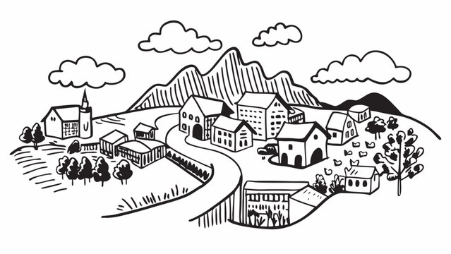 Very beautiful premium residential community set among green hills, showcasing elegant homes, manicured landscapes, and peaceful surroundings that highlight the charm and tranquility of upscale Tennes