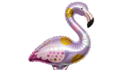 Festive Flamingo A Playful Bird Balloon for Parties and Celebrations