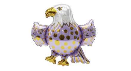 Purple Eagle Balloon Festive Celebration for Parties and Celebrations