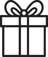 Gift box icon animation. 