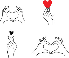hands with heart