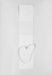 Color samples palette design catalog.