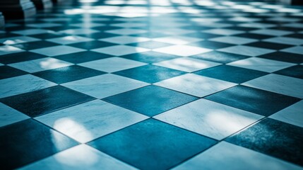Naklejka premium Close-up image of a ceramic mosaic generative ai