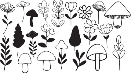 Seamless tulip floral pattern background