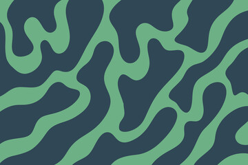 Abstract organic shapes in teal and navy create a modern and calming background for graphic design and creative projects with a natural aesthetic
