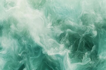 Soft green abstract background with diffused gradients