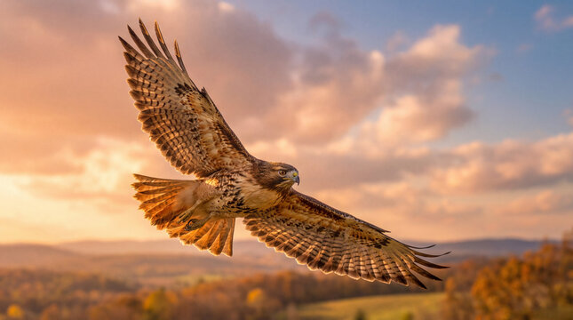 eagle in flight
