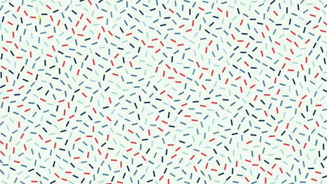 Colorful sprinkles banner background, colorful falling decorative sprinkles background vector illustrations