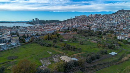 Fototapeta premium Izmir Smyrna Bayrakli ancient city