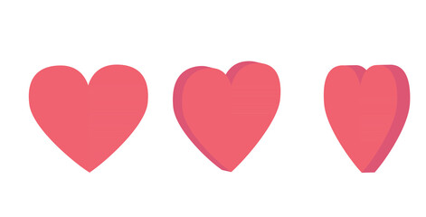 Heart 3d. Heart 3d shape. Heart 3d png. Heart 3d pink