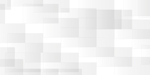 Abstract background white modern background. Gradient square shape design. Futuristic technology concept. Abstract geometric line square seamless pattern.Abstract background white modern background.