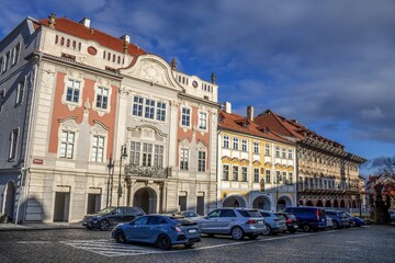 prag, tschechien - sanierte pal&auml;ste auf der kleinseite