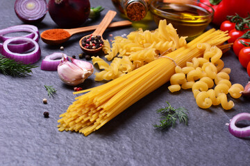 Pasta with vegetables