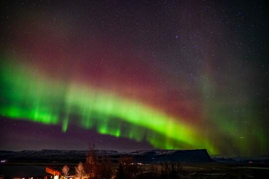 Islandia zorza