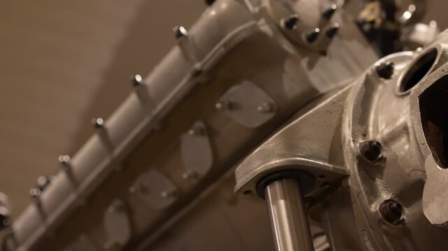 Performance of engine with its distinct twelve-cylinder design in a V configuration used in racing sports cars