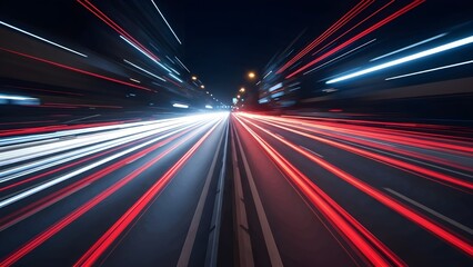 Mystical mist. Swirling smoke in dark and light symphony. Fluid fantasia. Abstract dance of fog and light on floor with Light  background
