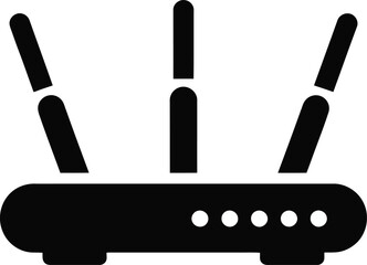 Wireless internet router device for home and office network connectivity