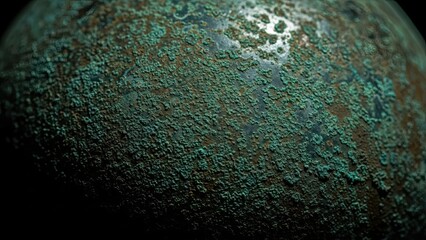 Abstract Photorealistic Image of an Oxidized Copper Art Piece Texture..jpeg