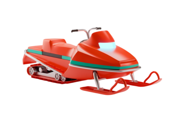 Jet ski isolated on transparent background