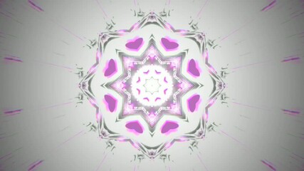 Tunnel video loop for screensaver or live wallpaper with motion and seamless design