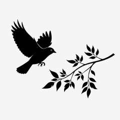 Obraz premium eagle in the form of a bird