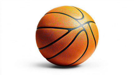 Fototapeta premium Basketball on transparent background