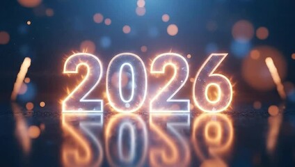 Neon Glow 2026: Futuristic New Year Vibes