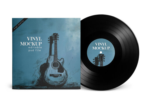 Vinyl Mockup 32