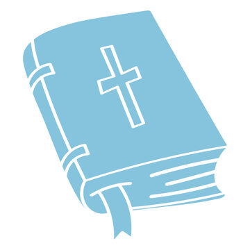 Bible closed cut out