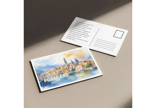 Postcard Mockup 2