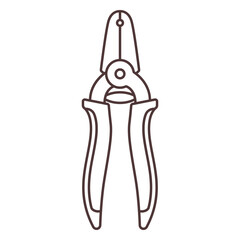 Wire stripper plier stroke