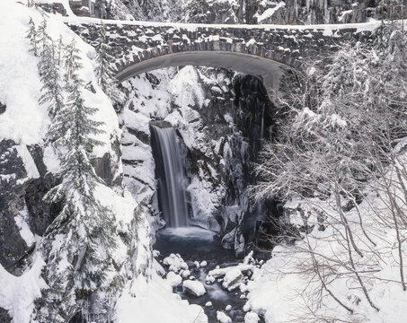 Waterfall in Winter