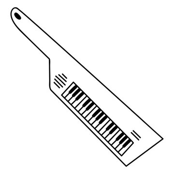 Keytar stroke