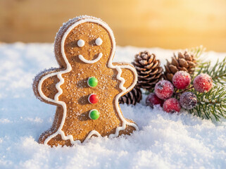 gingerbread man christmas cookies