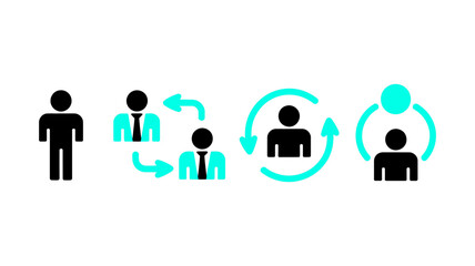 Modern network communication showing connections, collaboration, and teamwork: A dynamic visual for business, technology, and social concepts