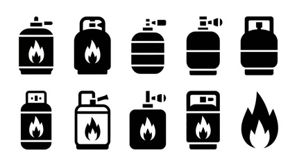 Versatile gas tank collection for heating, cooking, camping and industrial use, featuring safety valves and durable design suitable for various applications