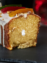 Rosca de Reyes Mexican King’s Cake Close-Up