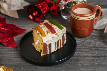 Rosca de Reyes Mexican King’s Cake Close-Up