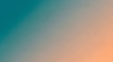 Gradient Background Abstract Teal Orange Copy Space